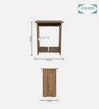 SIVOM Globo Study/Home Office Engineered Wood Computer Desk for Modern Homes | Elegant Design & Premium Finish
