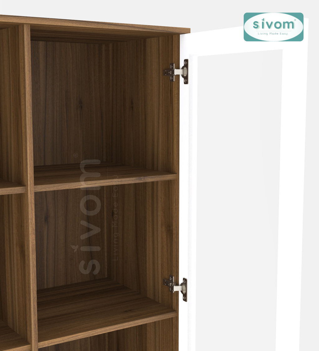Sivom SIVOM GRAFF Multipurpose Storage Drawer/Study/Home/Office Engineered Wood Close Book Shelf for Modern Homes | Elegant Design & Premium Finish (Copy) (Copy) (Copy)