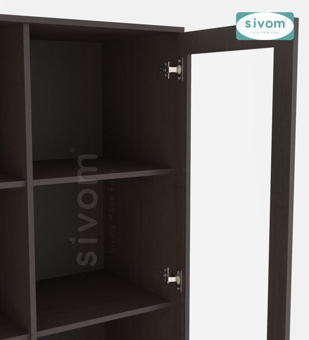 Sivom SIVOM GRAFF Multipurpose Storage Drawer/Study/Home/Office Engineered Wood Close Book Shelf for Modern Homes | Elegant Design & Premium Finish (Copy) (Copy) (Copy)