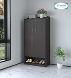 SIVOM Gravity Engineered Wood Shoe Rack (, 4 Shelves, Knock Down) for Modern Homes | Elegant Design & Premium Finish