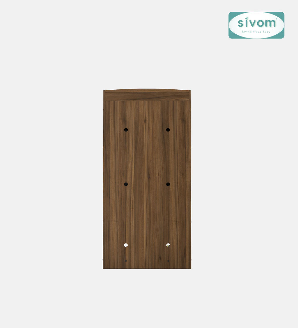 SIVOM Gravity Engineered Wood Shoe Rack (, 4 Shelves, Knock Down) for Modern Homes | Elegant Design & Premium Finish