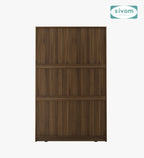 Sivom SIVOM Grover Multipurpose 3 Door Wardrobe / Spacious Shelves with Hanging Rail Engineered Wood 3 Door Wardrobe for Modern Homes | Elegant Design & Premium Finish