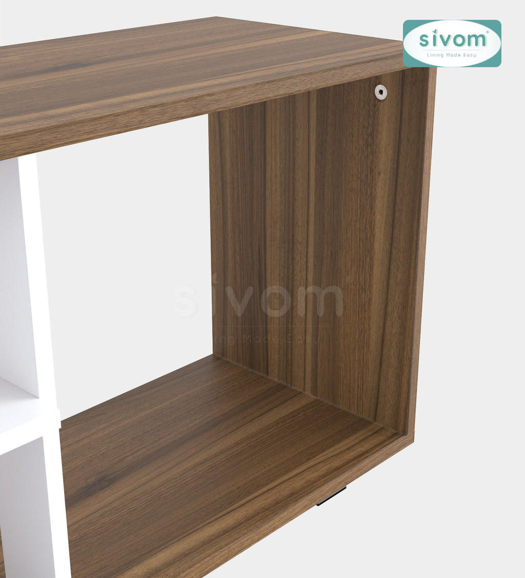 Sivom SIVOM Halen Multipurpose Centre Table / Engineered Wood Coffee Table for Modern Homes | Elegant Design & Premium Finish