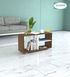 Sivom SIVOM Halen Multipurpose Centre Table / Engineered Wood Coffee Table for Modern Homes | Elegant Design & Premium Finish