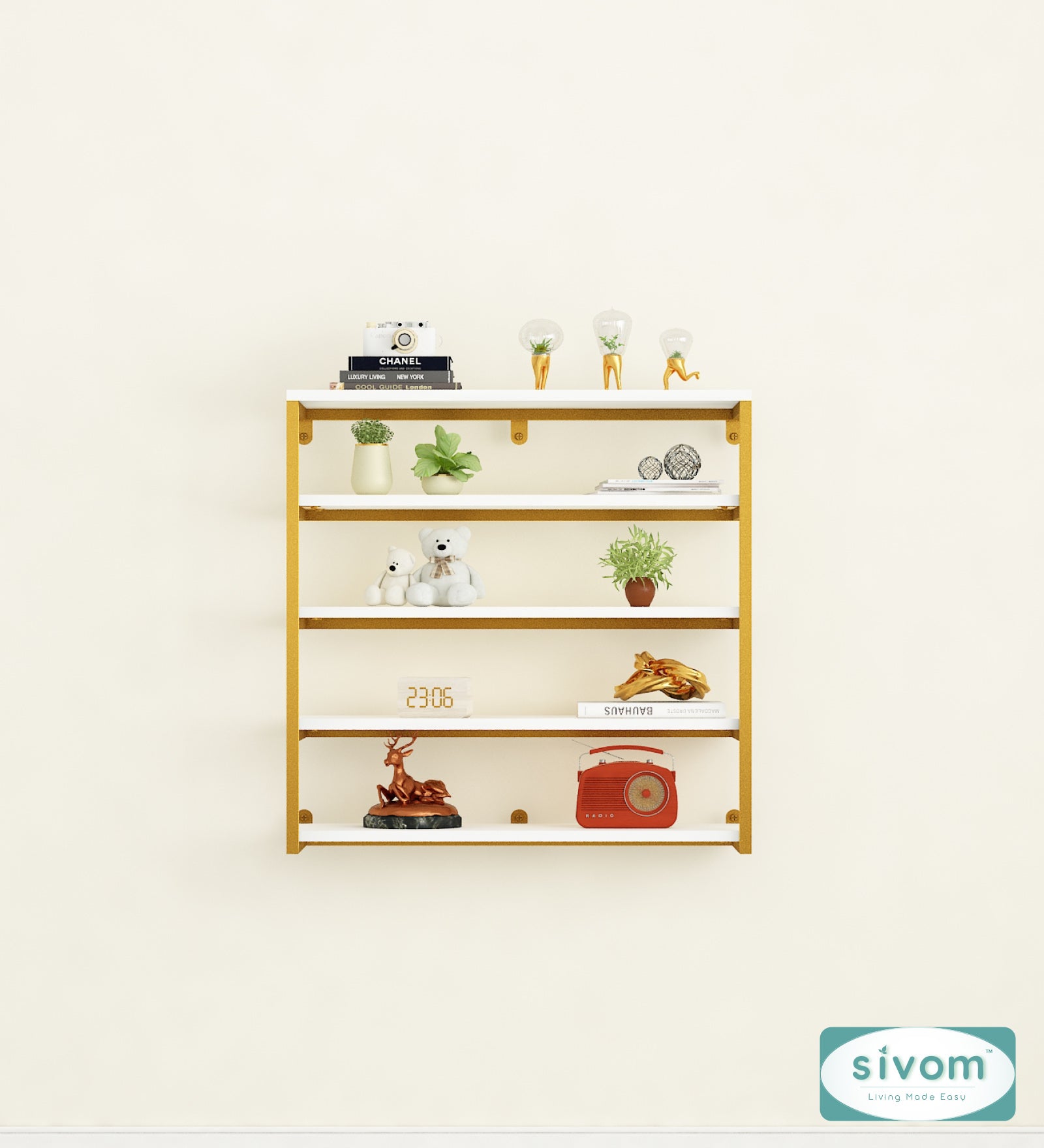 Sivom Sivom Ashley Display Unit for Modern Homes | Elegant Design & Premium Finish