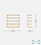 Sivom Sivom Hary Display Unit for Modern Homes | Elegant Design & Premium Finish