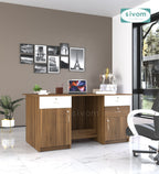 SIVOM Heads Engineered Wood Executive Desk | Elegant Design & Premium Finish