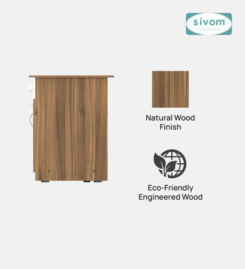 Sivom furniture SIVOM Hela Study/Home Office Engineered Wood Computer Desk for Modern Homes | Elegant Design & Premium Finish (Copy) (Copy)