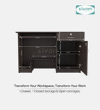 Sivom furniture SIVOM Hela Study/Home Office Engineered Wood Computer Desk for Modern Homes | Elegant Design & Premium Finish (Copy) (Copy)
