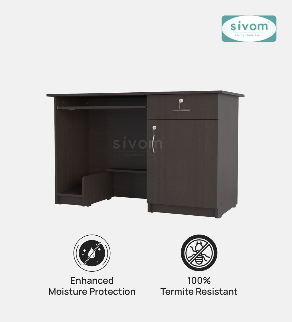Sivom furniture SIVOM Hela Study/Home Office Engineered Wood Computer Desk for Modern Homes | Elegant Design & Premium Finish (Copy) (Copy)