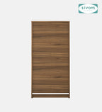 Sivom SIVOM Helix Multipurpose Storage Rack/Study/Home/Office Engineered Wood Open Book Shelf for Modern Homes | Elegant Design & Premium Finish