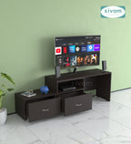 Sivom furniture SIVOM Hemis Multipurpose TV Unit fits upto 43 inch with Storage Engineered Wood TV Entertainment Unit for Modern Homes | Elegant Design & Premium Finish