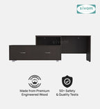 Sivom furniture SIVOM Hemis Multipurpose TV Unit fits upto 43 inch with Storage Engineered Wood TV Entertainment Unit for Modern Homes | Elegant Design & Premium Finish