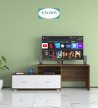 Sivom furniture SIVOM Hemis Multipurpose TV Unit fits upto 43 inch with Storage Engineered Wood TV Entertainment Unit for Modern Homes | Elegant Design & Premium Finish