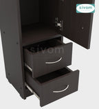 Sivom SIVOM Henry Multipurpose Storage Unit/ Engineered Wood Free Standing Cabinet for Modern Homes | Elegant Design & Premium Finish