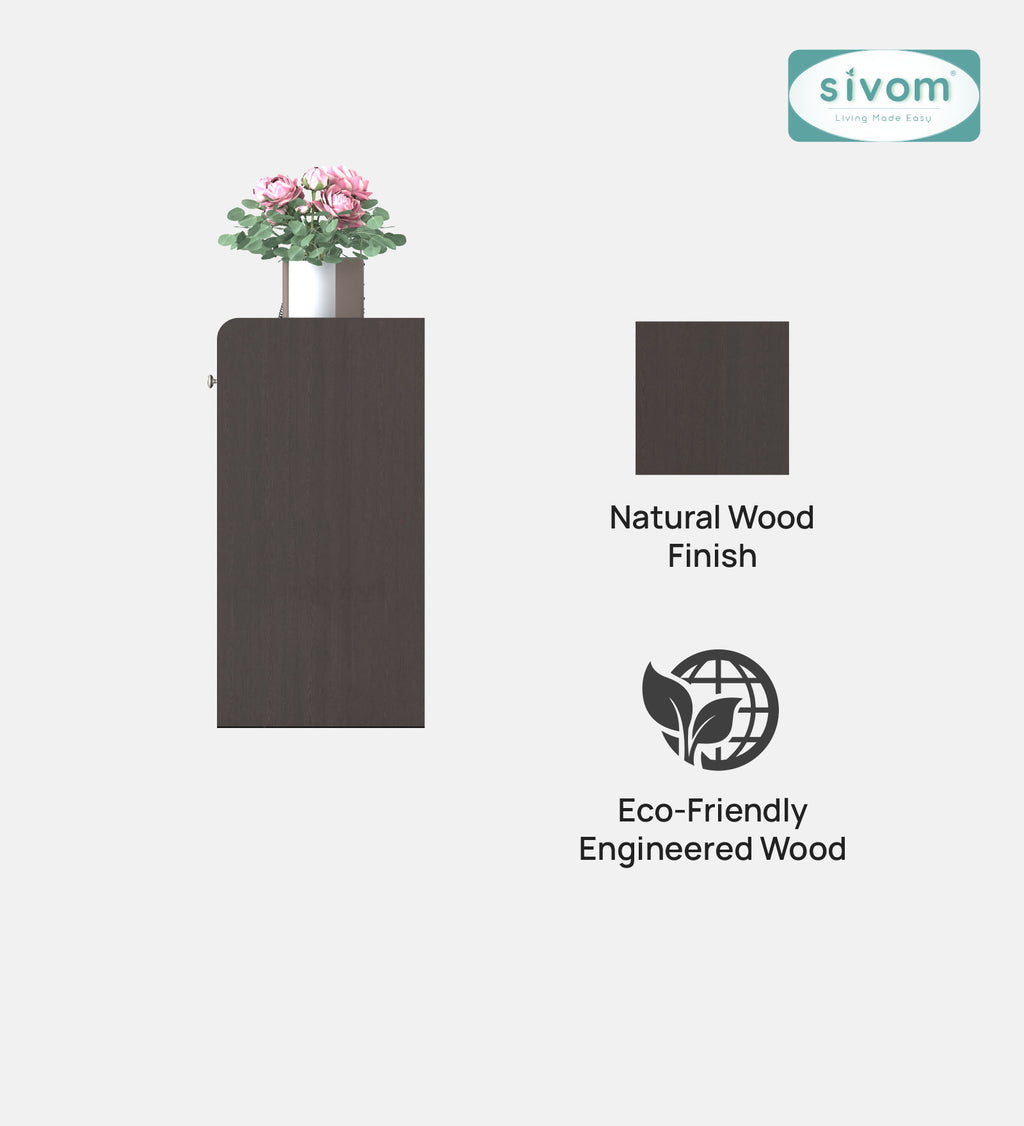 SIVOM Heritage Engineered Wood Shoe Rack (, 4 Shelves, Knock Down) for Modern Homes | Elegant Design & Premium Finish