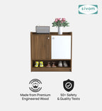 SIVOM Heritage Engineered Wood Shoe Rack (, 4 Shelves, Knock Down) for Modern Homes | Elegant Design & Premium Finish