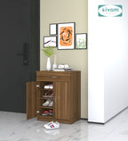 Sivom SIVOM Hexon Engineered Wood Shoe Rack (, 4 Shelves, Knock Down) for Modern Homes | Elegant Design & Premium Finish