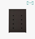 Sivom SIVOM Hexon Engineered Wood Shoe Rack (, 4 Shelves, Knock Down) for Modern Homes | Elegant Design & Premium Finish