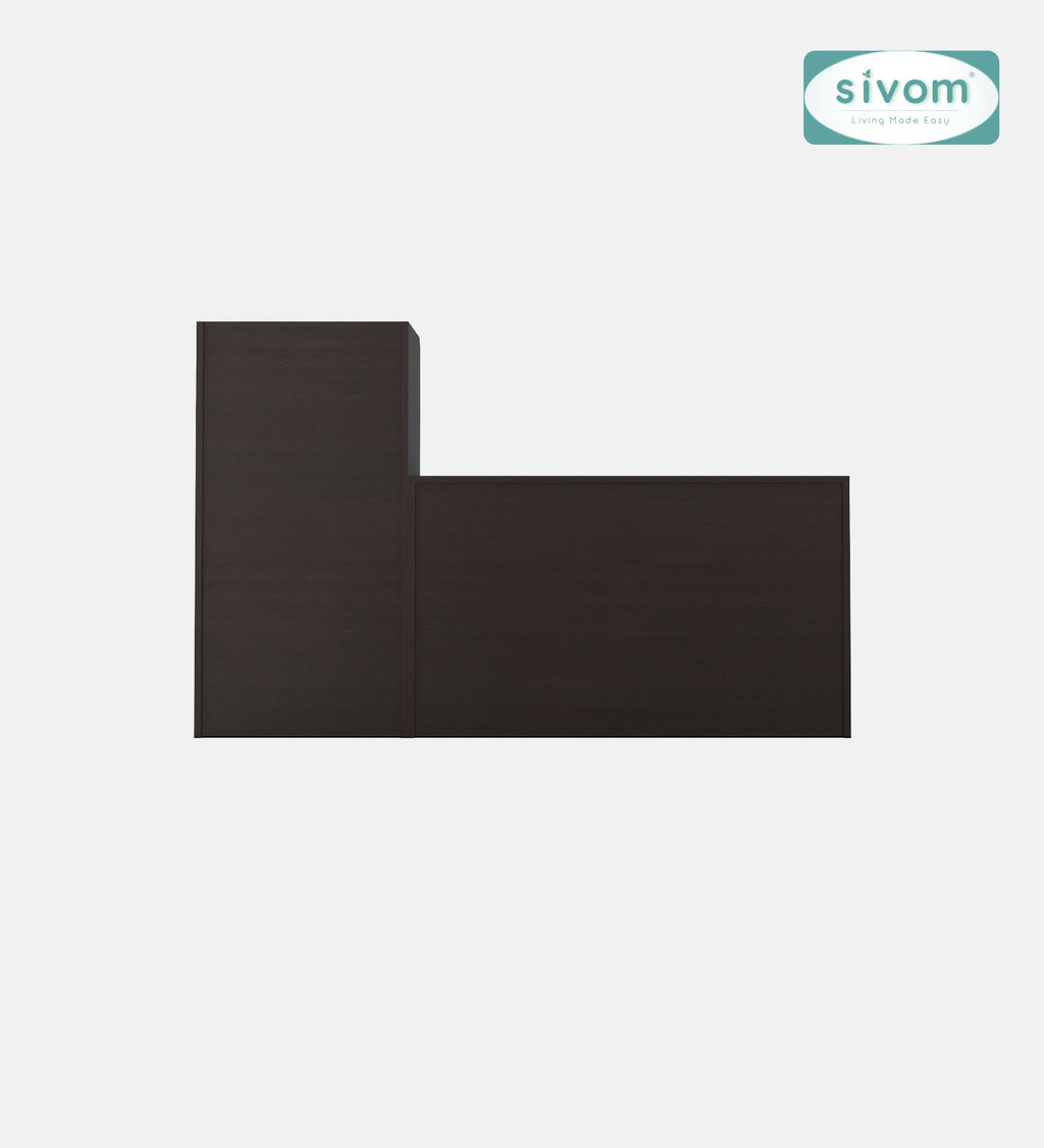 SIVOM Highland Engineered Wood Shoe Rack (, 4 Shelves, Knock Down) for Modern Homes | Elegant Design & Premium Finish