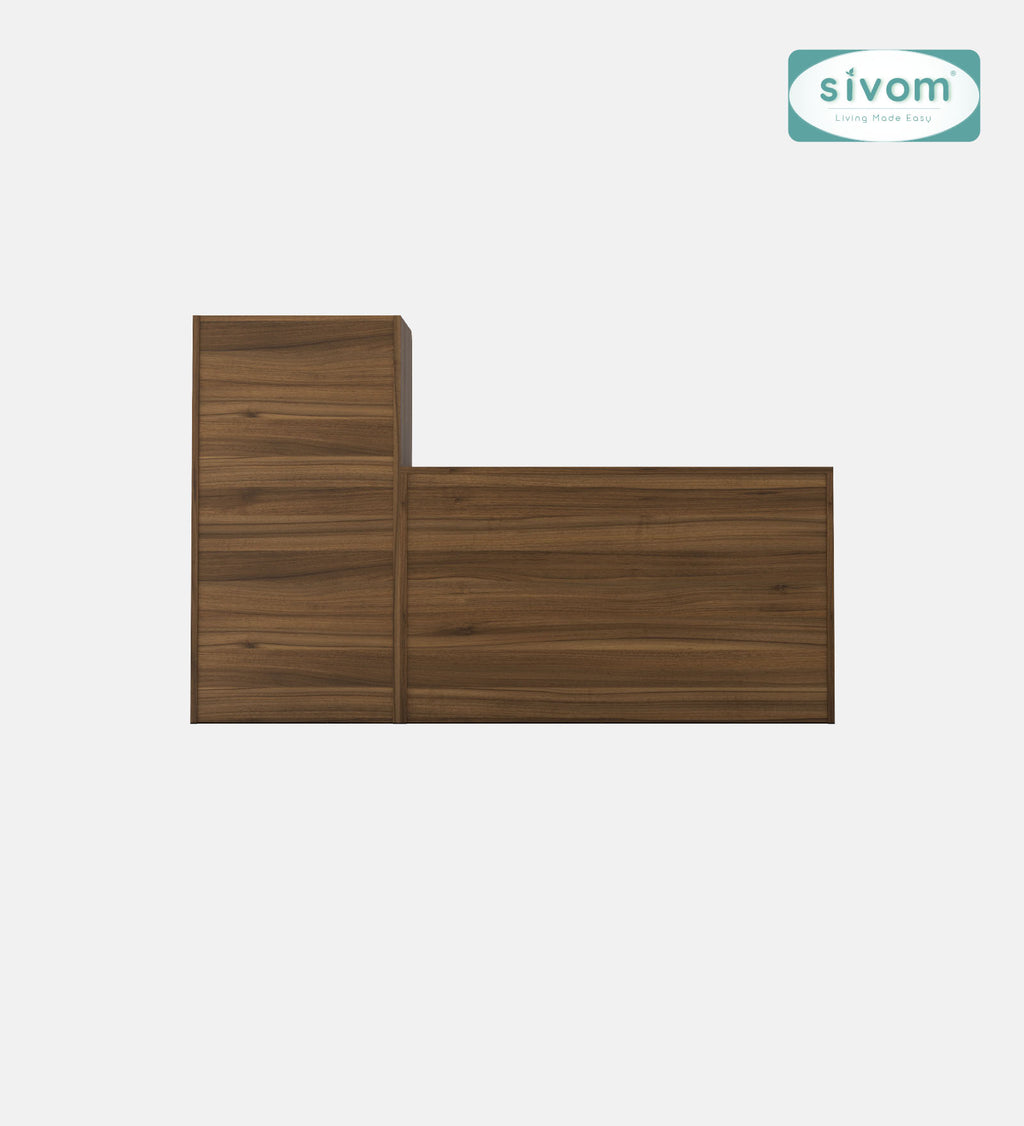 SIVOM Highland Engineered Wood Shoe Rack (, 4 Shelves, Knock Down) for Modern Homes | Elegant Design & Premium Finish