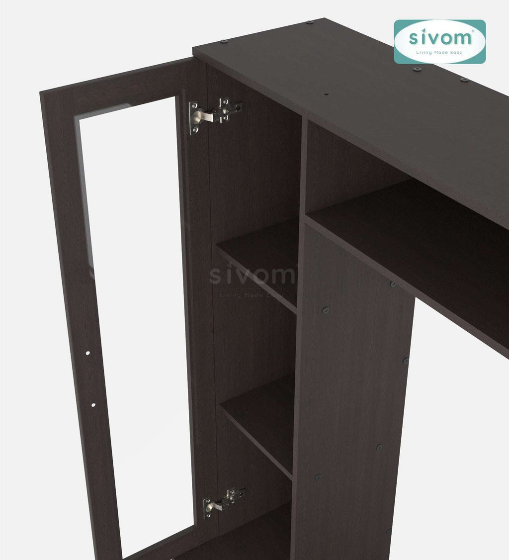 Sivom SIVOM Holland Multipurpose TV Unit fits upto 43 inch with Storage Engineered Wood TV Entertainment Unit for Modern Homes | Elegant Design & Premium Finish