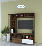 Sivom SIVOM Holland Multipurpose TV Unit fits upto 43 inch with Storage Engineered Wood TV Entertainment Unit for Modern Homes | Elegant Design & Premium Finish