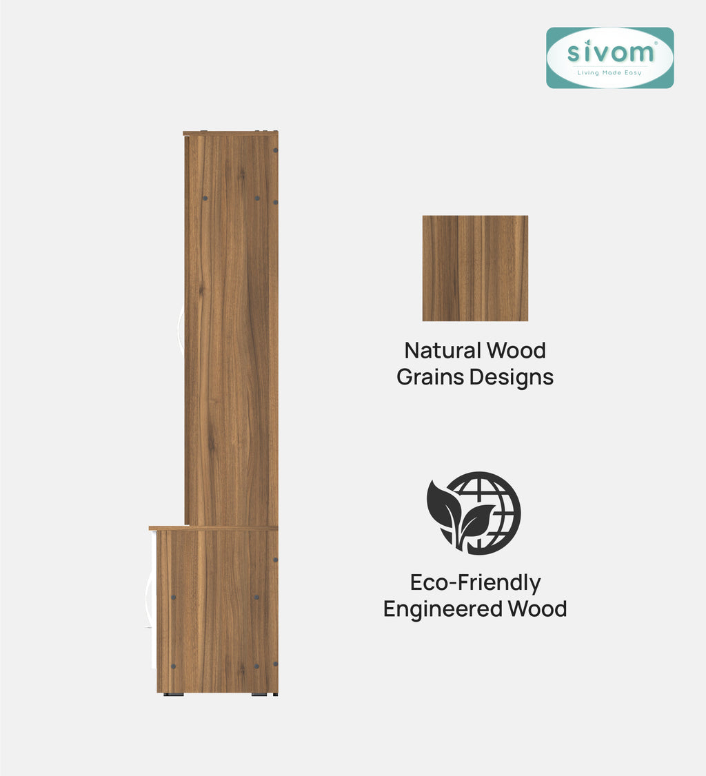 Sivom SIVOM Holland Multipurpose TV Unit fits upto 43 inch with Storage Engineered Wood TV Entertainment Unit for Modern Homes | Elegant Design & Premium Finish