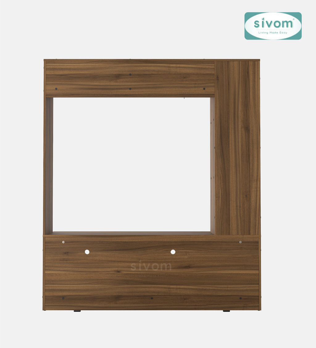 Sivom SIVOM Holland Multipurpose TV Unit fits upto 43 inch with Storage Engineered Wood TV Entertainment Unit for Modern Homes | Elegant Design & Premium Finish