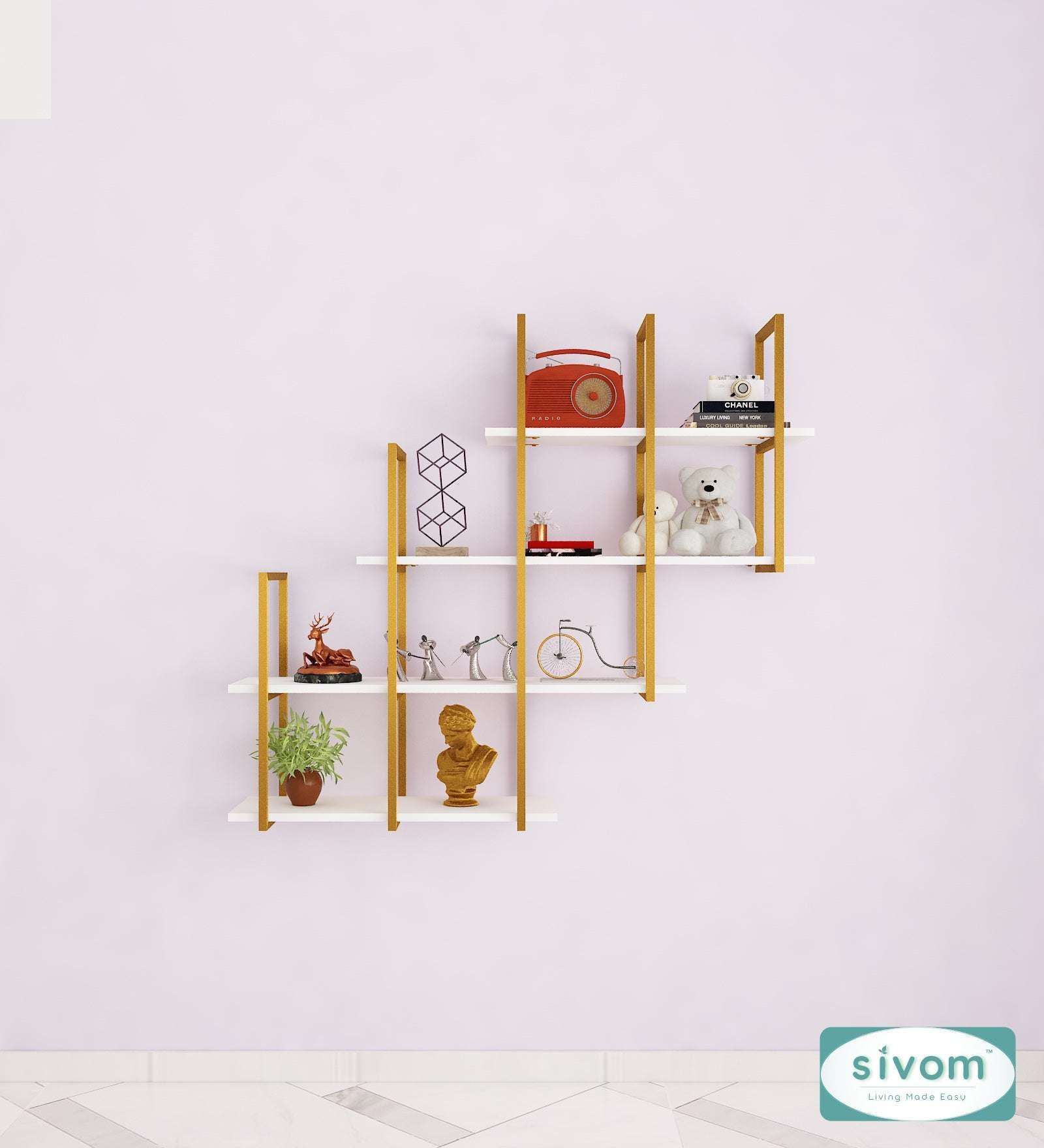Sivom Sivom Hunter Display Unit for Modern Homes | Elegant Design & Premium Finish
