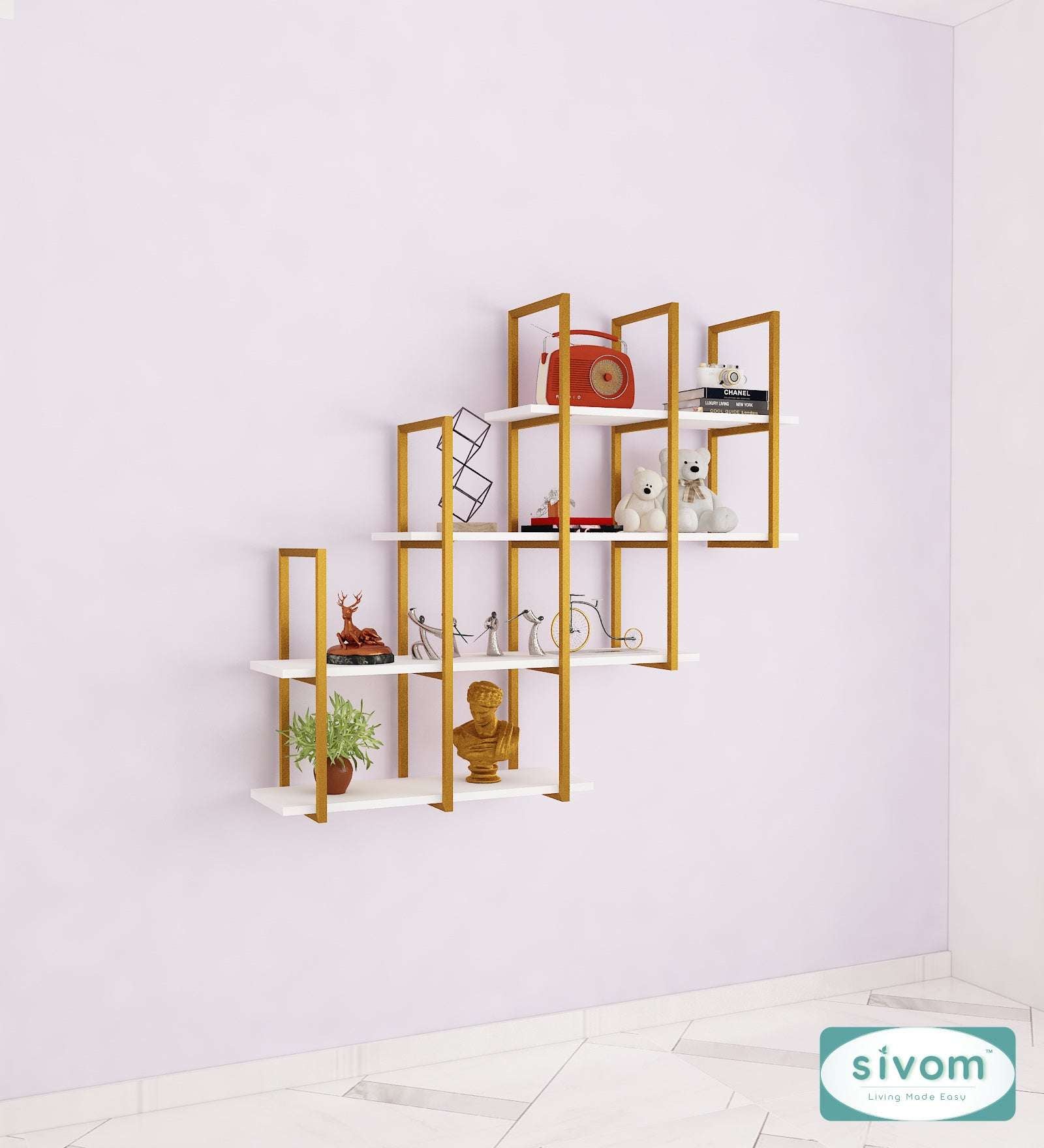 Sivom Sivom Hunter Display Unit for Modern Homes | Elegant Design & Premium Finish