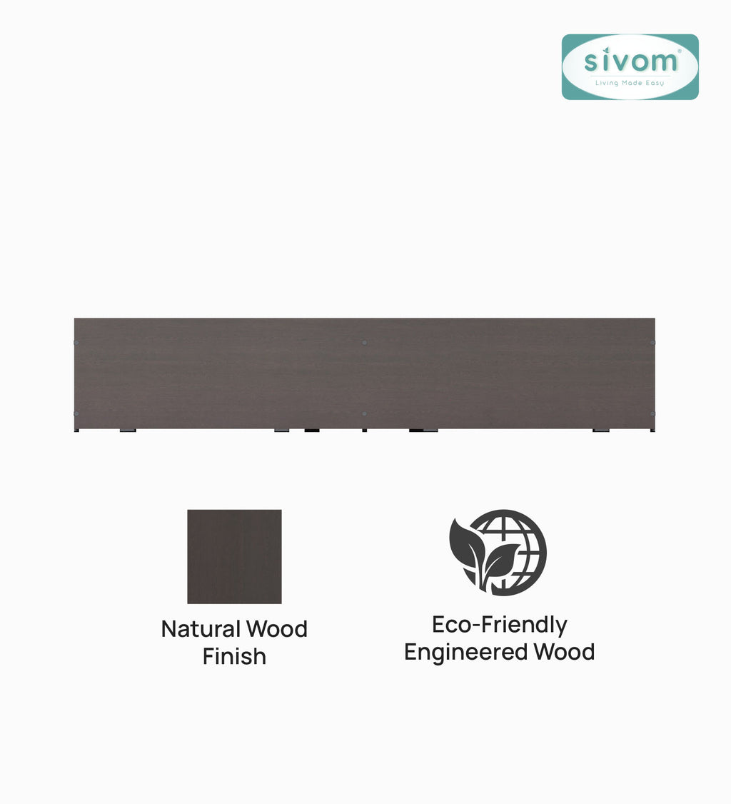 Sivom SIVOM Imperial Multipurpose Diwan/Single Bed with Storage Engineered Wood Single Box Bed for Modern Homes | Elegant Design & Premium Finish