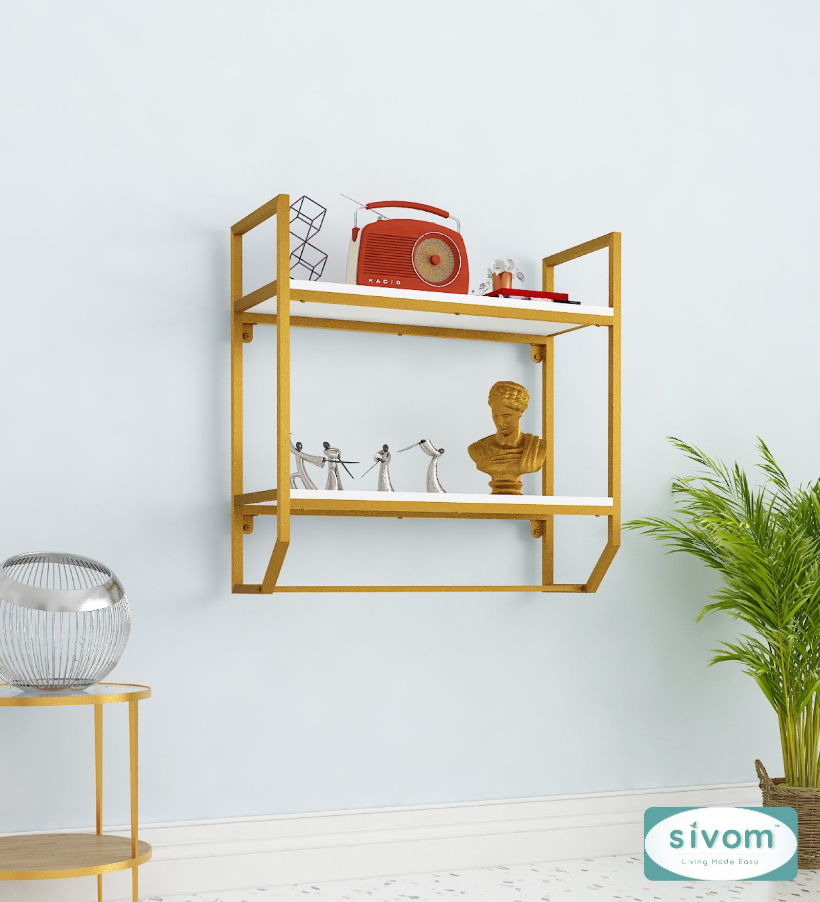Sivom Sivom Ashley Display Unit for Modern Homes | Elegant Design & Premium Finish