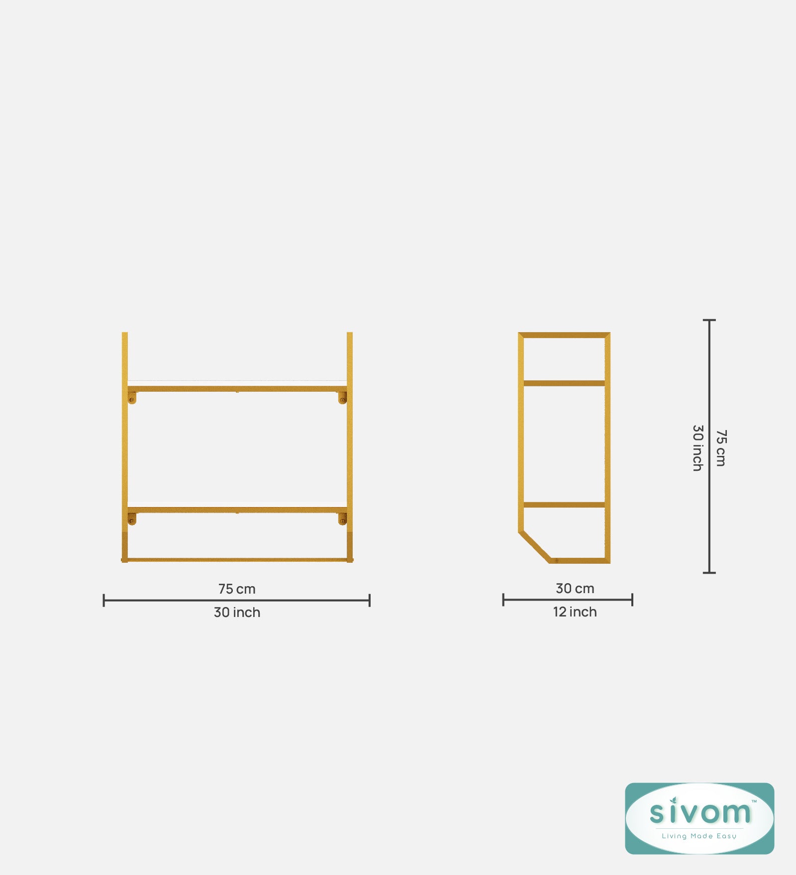 Sivom Sivom Ashley Display Unit for Modern Homes | Elegant Design & Premium Finish