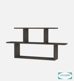 Sivom SIVOM ETHAN Multipurpose Modular Wall Racks/Shelves/Organiser/Décor Particle Board Wall Shelf (Number of Shelves - 5, ) for Modern Homes | Elegant Design & Premium Finish