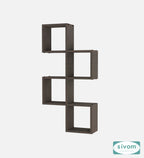 Sivom SIVOM AURA Multipurpose Modular Wall Racks/Shelves/Organiser/Décor Particle Board Wall Shelf (Number of Shelves - 7, ) for Modern Homes | Elegant Design & Premium Finish