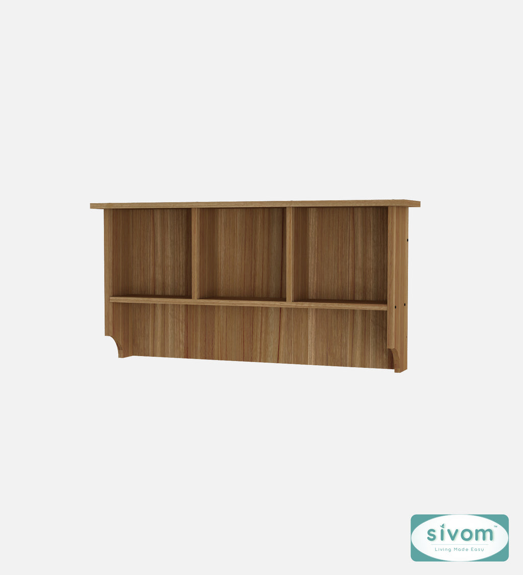 Sivom SIVOM RIO Multipurpose Modular Wall Racks/Shelves/Organiser/Décor Particle Board Wall Shelf (Number of Shelves - 4, ) for Modern Homes | Elegant Design & Premium Finish