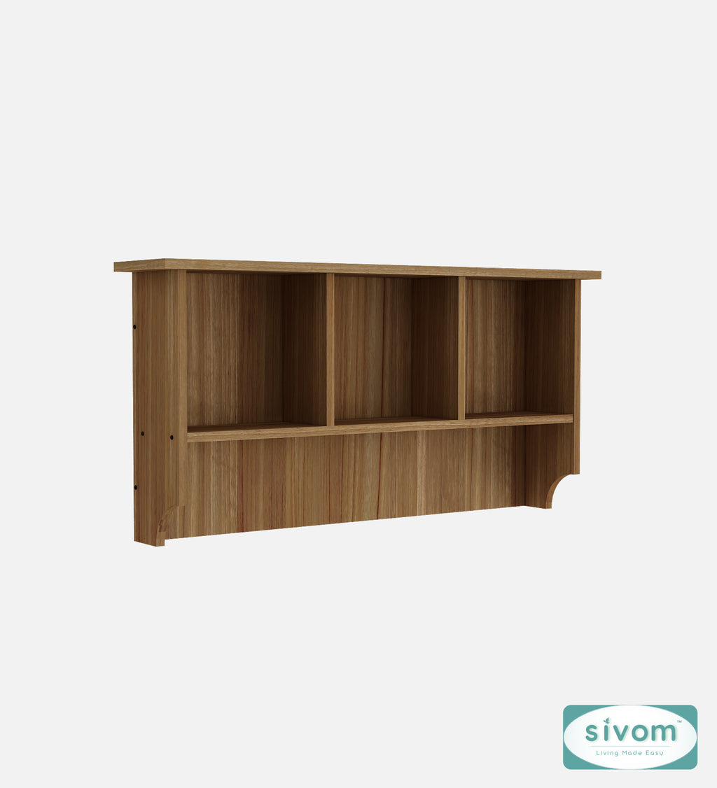 Sivom SIVOM RIO Multipurpose Modular Wall Racks/Shelves/Organiser/Décor Particle Board Wall Shelf (Number of Shelves - 4, ) for Modern Homes | Elegant Design & Premium Finish