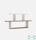 Sivom SIVOM ETHAN Multipurpose Modular Wall Racks/Shelves/Organiser/Décor Particle Board Wall Shelf (Number of Shelves - 5, ) for Modern Homes | Elegant Design & Premium Finish