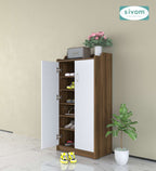 Sivom SIVOM Jade Engineered Wood Shoe Stand (, 6 Shelves, Knock Down) for Modern Homes | Elegant Design & Premium Finish