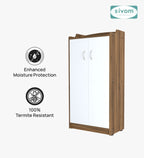 Sivom SIVOM Jade Engineered Wood Shoe Stand (, 6 Shelves, Knock Down) for Modern Homes | Elegant Design & Premium Finish