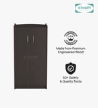 Sivom SIVOM Jade Engineered Wood Shoe Stand (, 6 Shelves, Knock Down) for Modern Homes | Elegant Design & Premium Finish