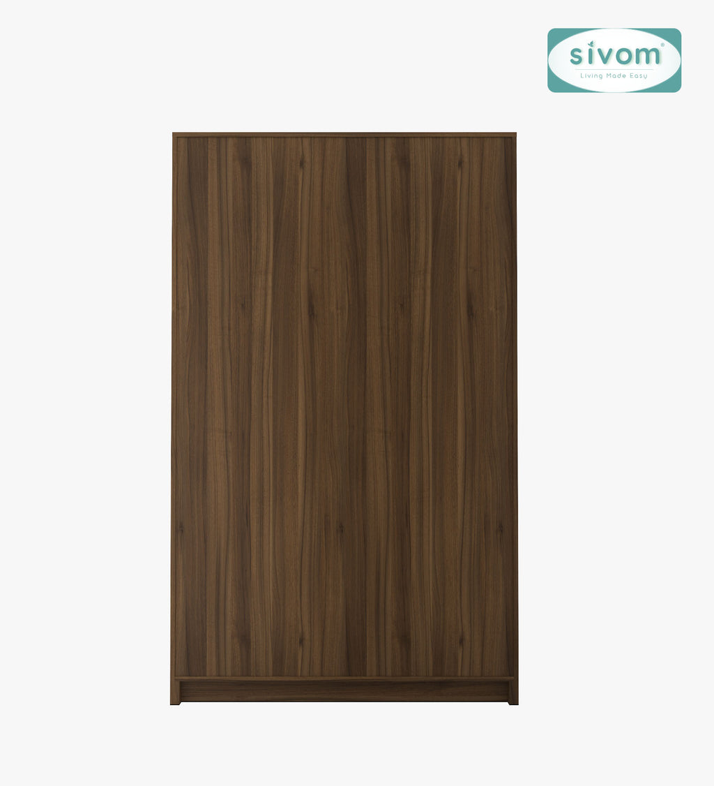 SIVOM JASON Multipurpose 3 Door Closet Engineered Wood 3 Door Wardrobe for Modern Homes | Elegant Design & Premium Finish