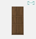 Sivom SIVOM Jennifer Multipurpose 2 Door Wardrobe / Spacious Shelves with Hanging Rail Engineered Wood 2 Door Wardrobe for Modern Homes | Elegant Design & Premium Finish