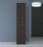 Sivom SIVOM JENNIFER Multipurpose 1 Door Wardrobe / Spacious 4 Shelves with Drawer Engineered Wood 1 Door Wardrobe for Modern Homes | Elegant Design & Premium Finish