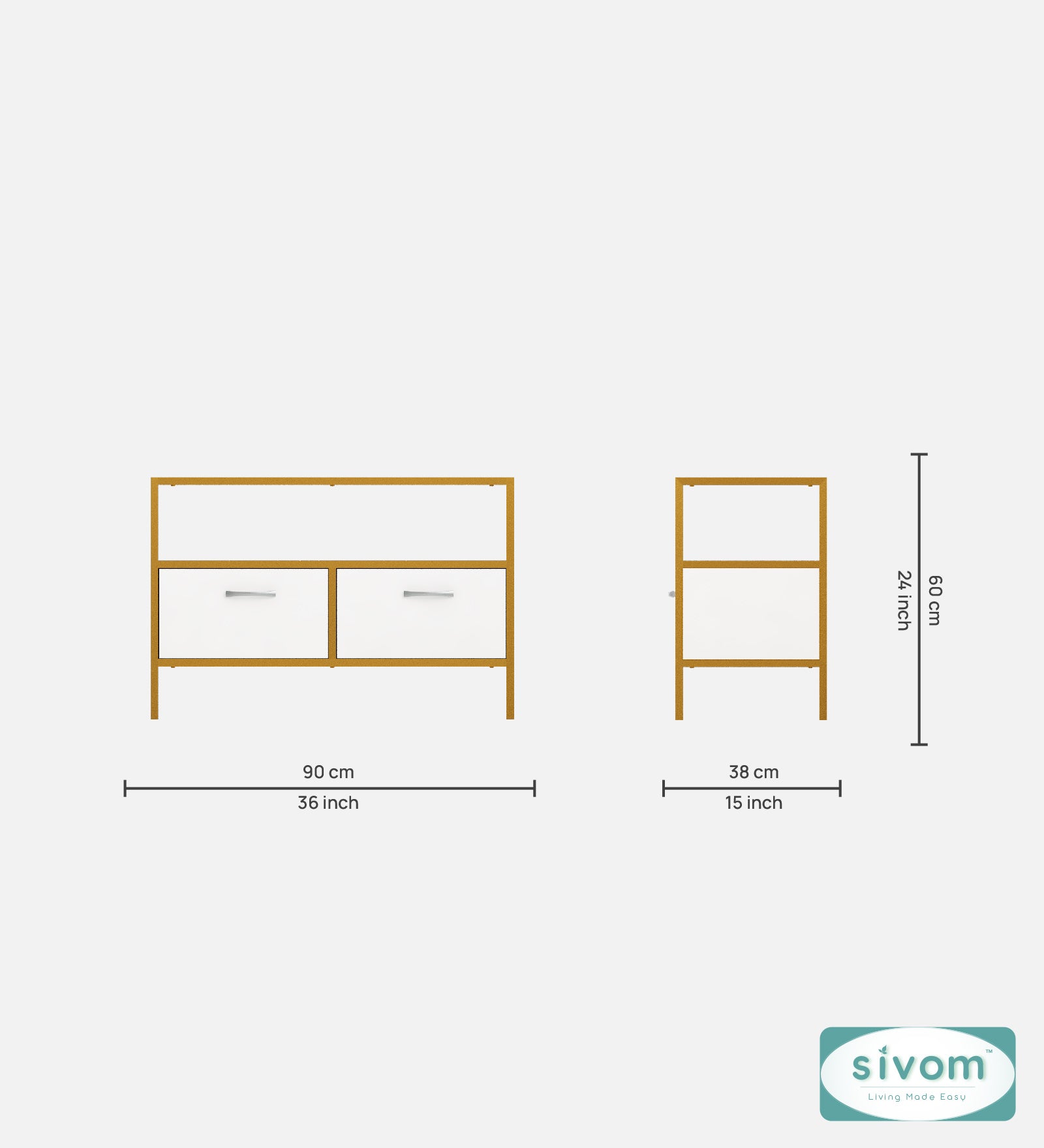 Sivom Sivom Ashley Display Unit for Modern Homes | Elegant Design & Premium Finish