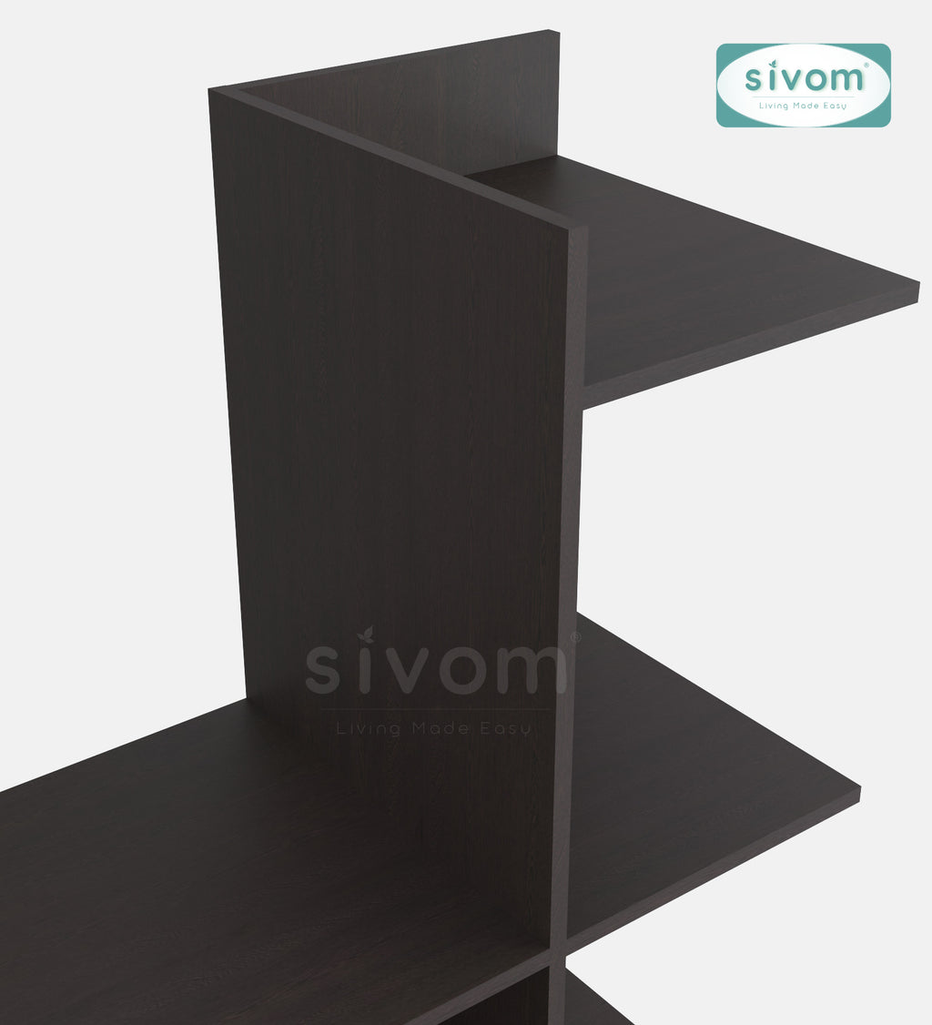 Sivom furniture SIVOM Jewel Multipurpose TV Unit fits upto 43 inch with Storage Engineered Wood TV Entertainment Unit for Modern Homes | Elegant Design & Premium Finish