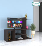 Sivom furniture SIVOM Jewel Multipurpose TV Unit fits upto 43 inch with Storage Engineered Wood TV Entertainment Unit for Modern Homes | Elegant Design & Premium Finish
