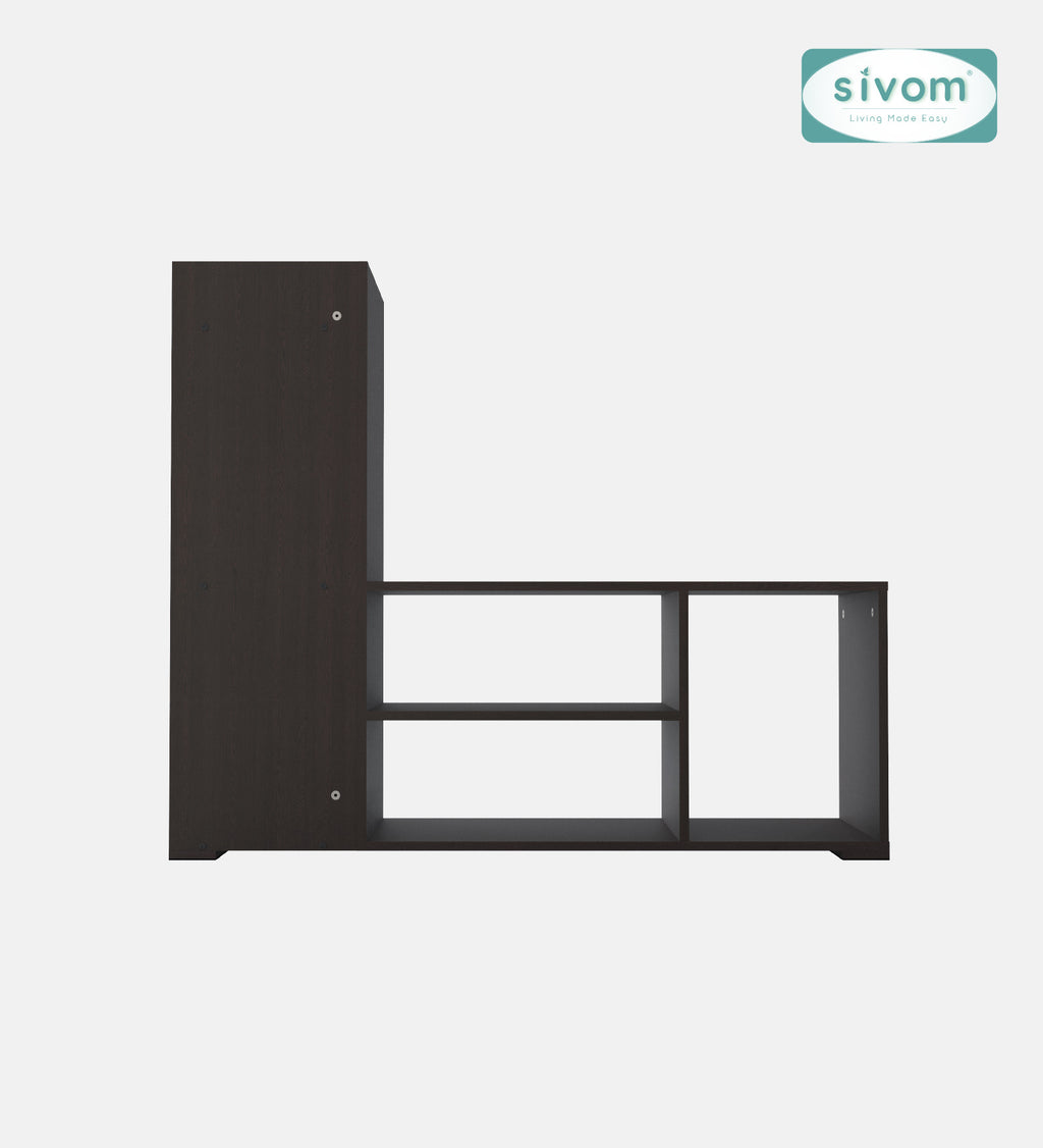 Sivom furniture SIVOM Jewel Multipurpose TV Unit fits upto 43 inch with Storage Engineered Wood TV Entertainment Unit for Modern Homes | Elegant Design & Premium Finish