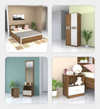 Sivom furniture Kang King With Storage Bedroom Combo